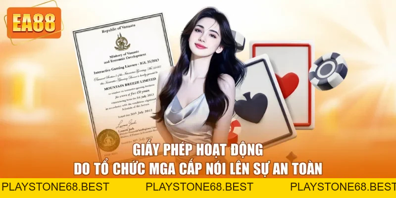 Giấy Phép Hoạt Động EA88 - Cơ Sở Khẳng Định Uy Tín